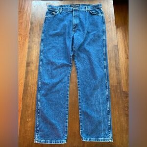 Vtg Wrangler George Strait Cowboy Cut Collection 13MGSHD Blue Jeans Men’s 38x32